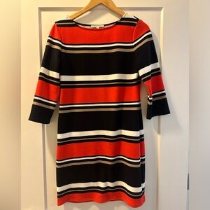 Sandra Darren Striped Dress